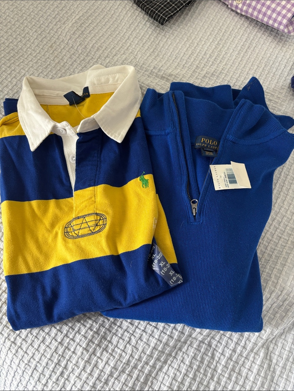 Mixed  boys  rugby and Button-Down Shirt Lot